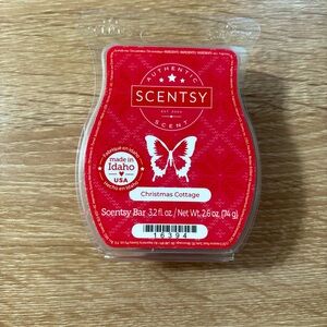 Scentsy Christmas Cottage Fragrance Wax Bar New